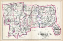 Hartford County - South Part, Connecticut State Atlas 1893